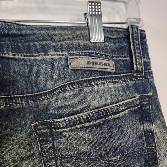 NWT Diesel Women's Jogg Grupee Sweat Pants Skinny Jeans Black Size 25 MSRP $279 - Picture 10 of 15